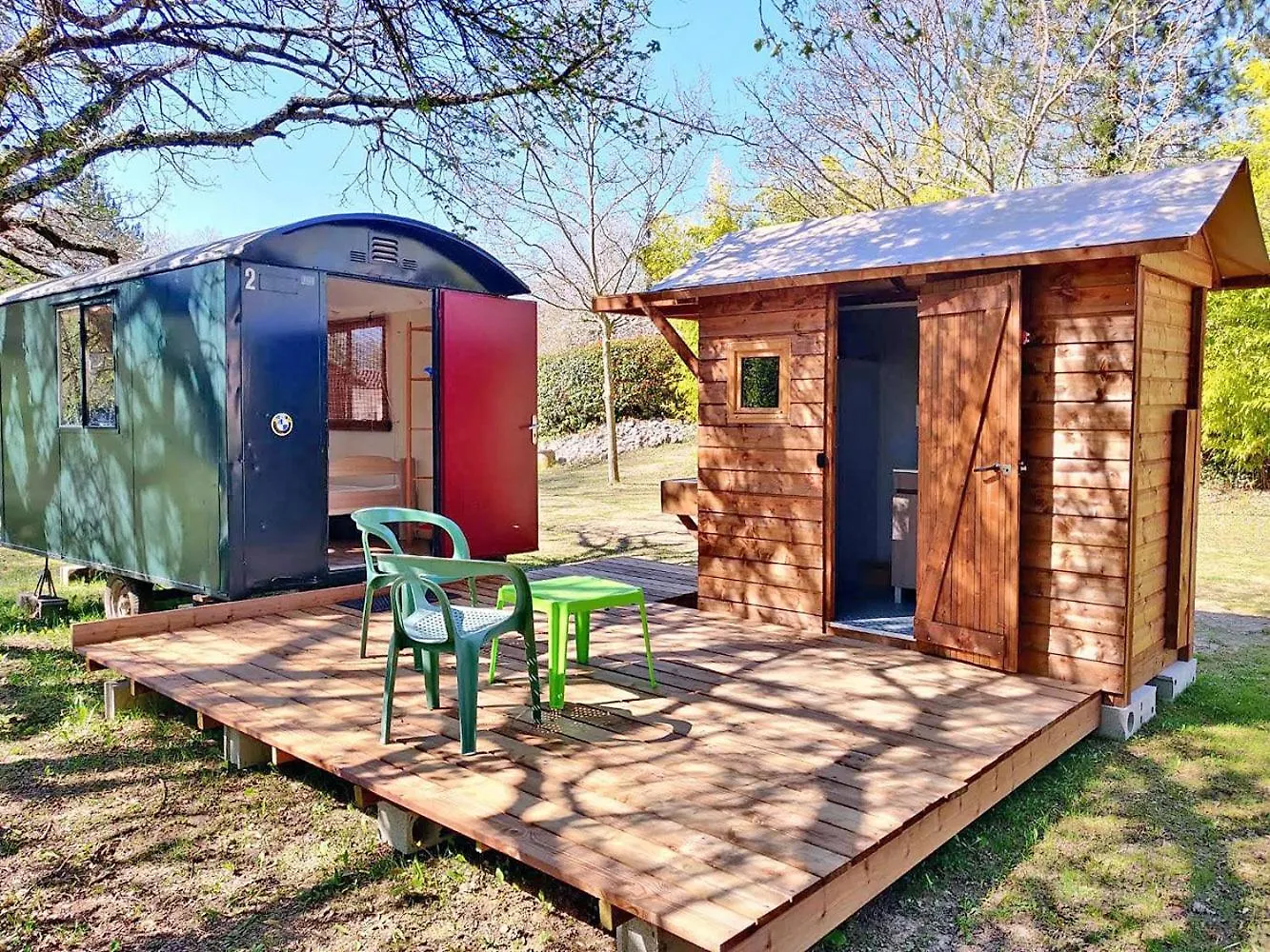 Camping La Vaugelette - Drome Montclar-sur-Gervanne